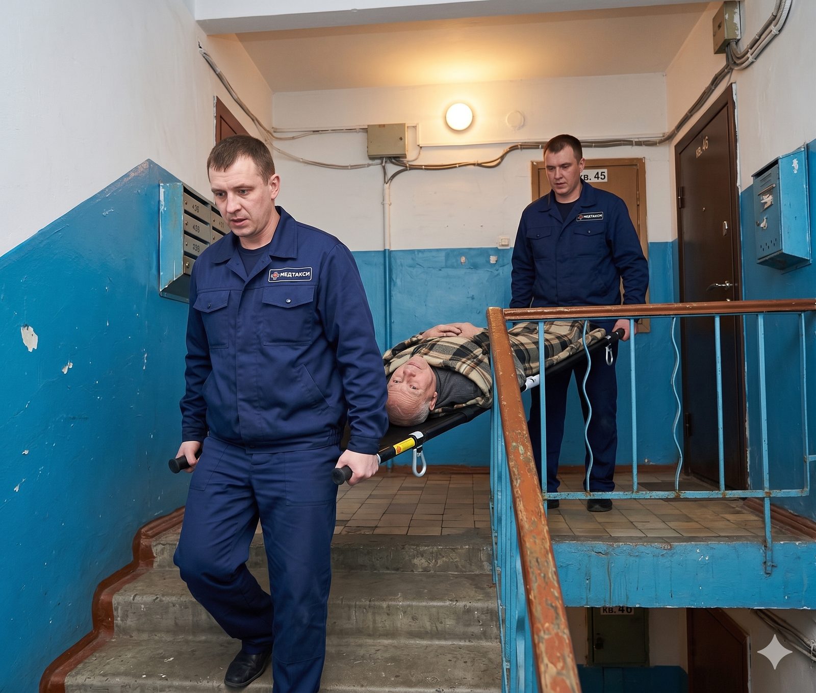 Транспортировка по лестнице