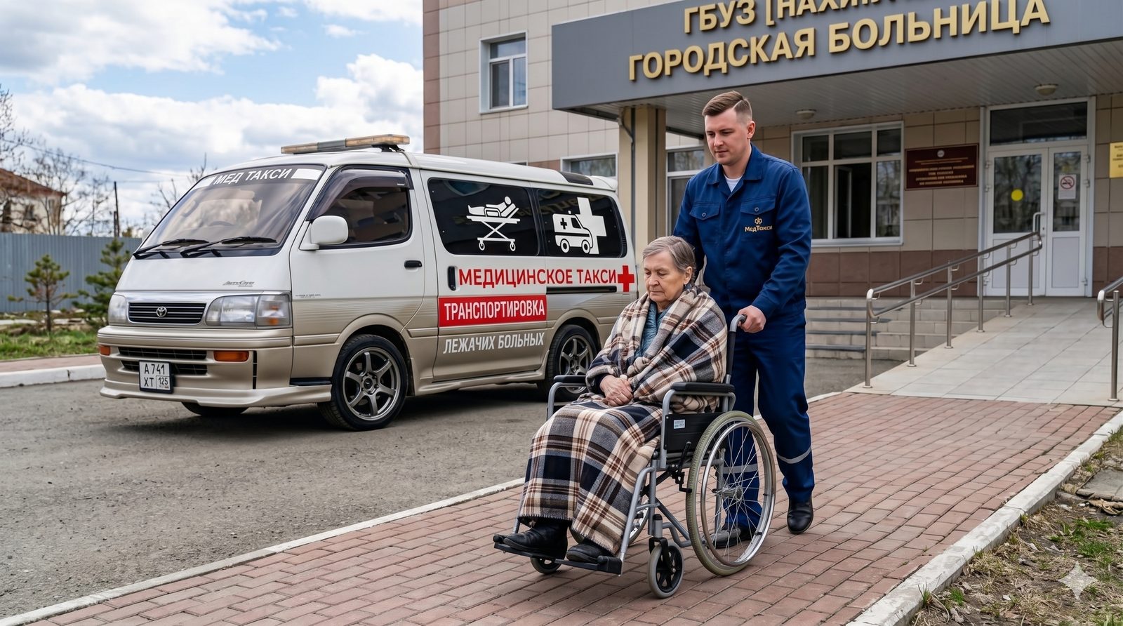 Сопровождение в кресле-коляске